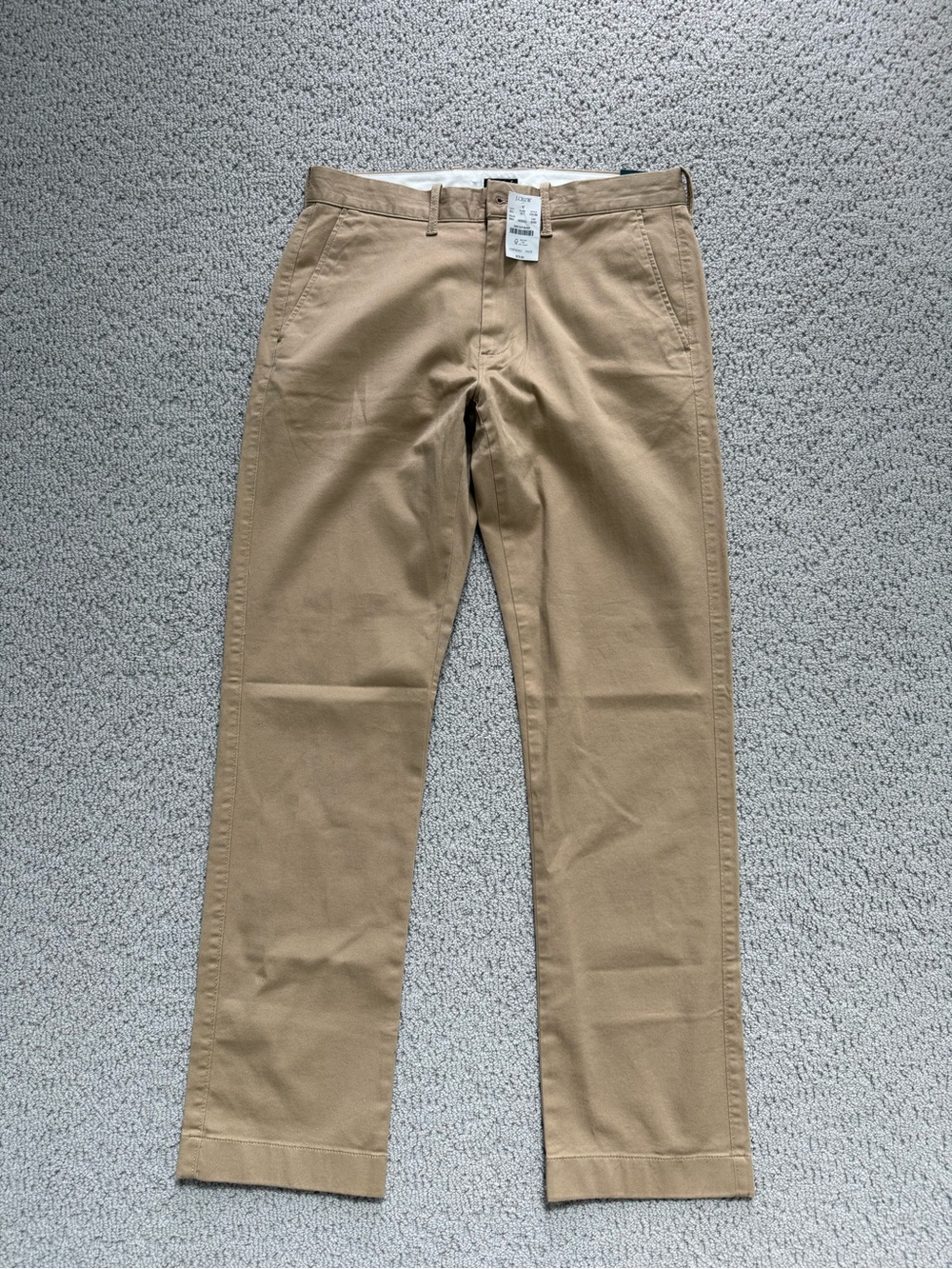 JCrew Men’s Tan Straight Fit Chino Pants - NWT size 30x30